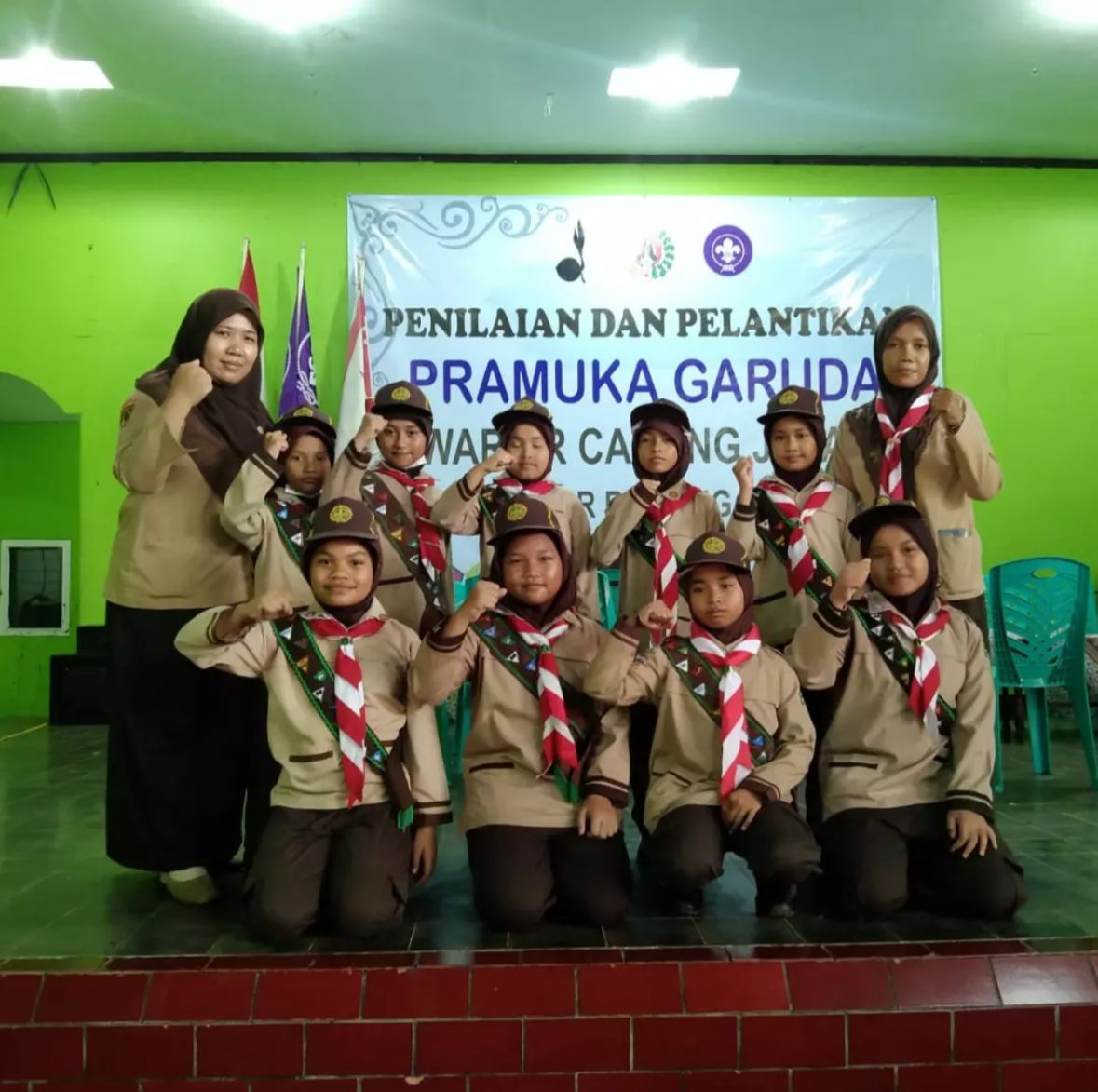 Pelantikan Pramuka Garuda